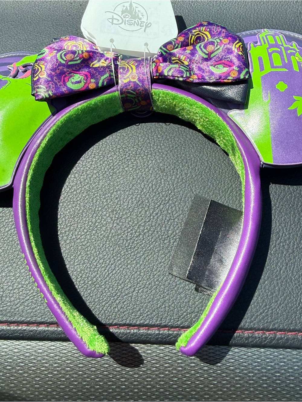Disney Oogie Boogie Bash 2025 Purple & Green Halloween Ear Headband